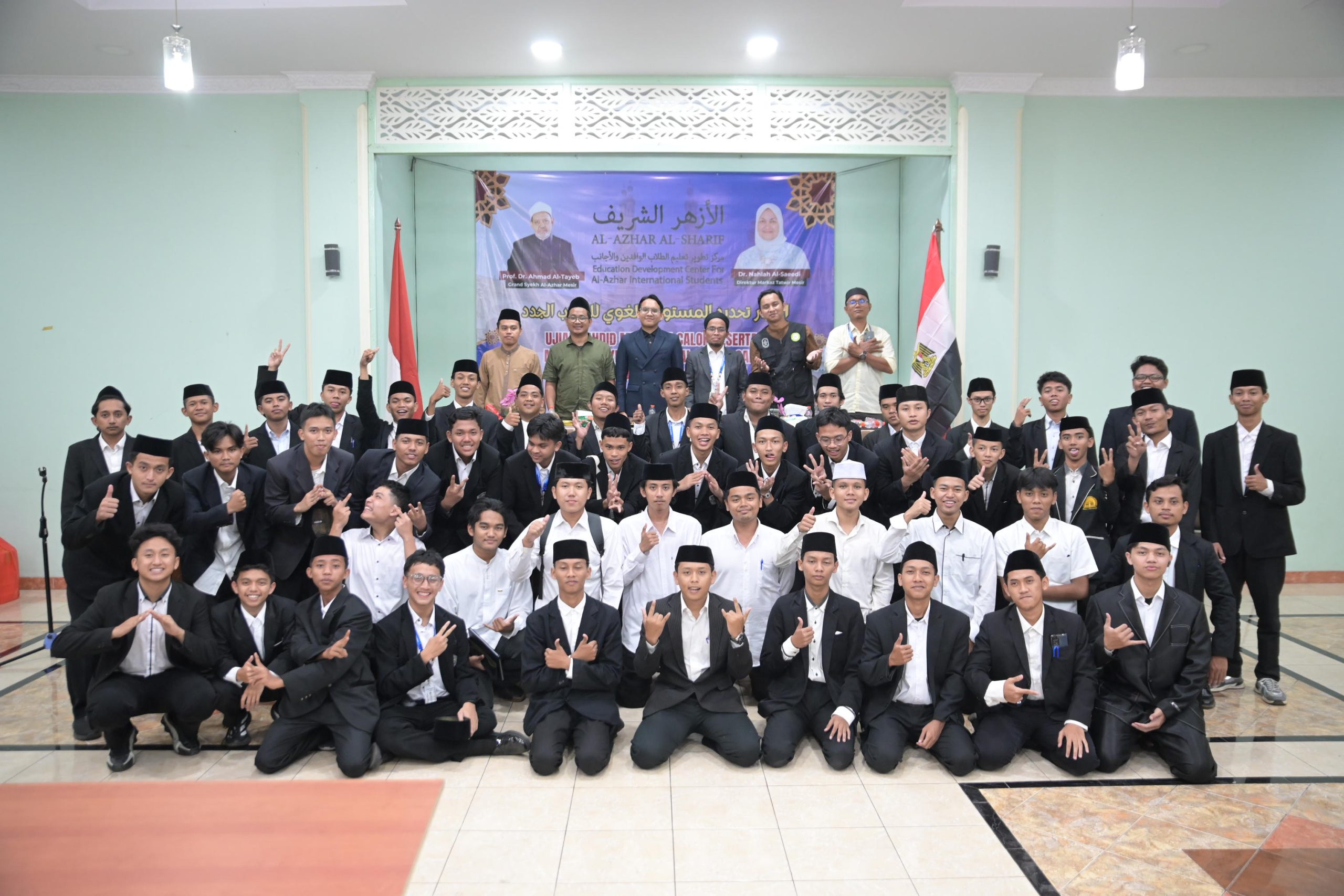 Peserta Ujian Tahdid Mustawa Gelombang IV Tahun 2026 mengikuti rangkaian ujian yang diselenggarakan pada 13 Mei 2026 di Kantor WAMY Indonesia, Jagakarsa, Jakarta Selatan.